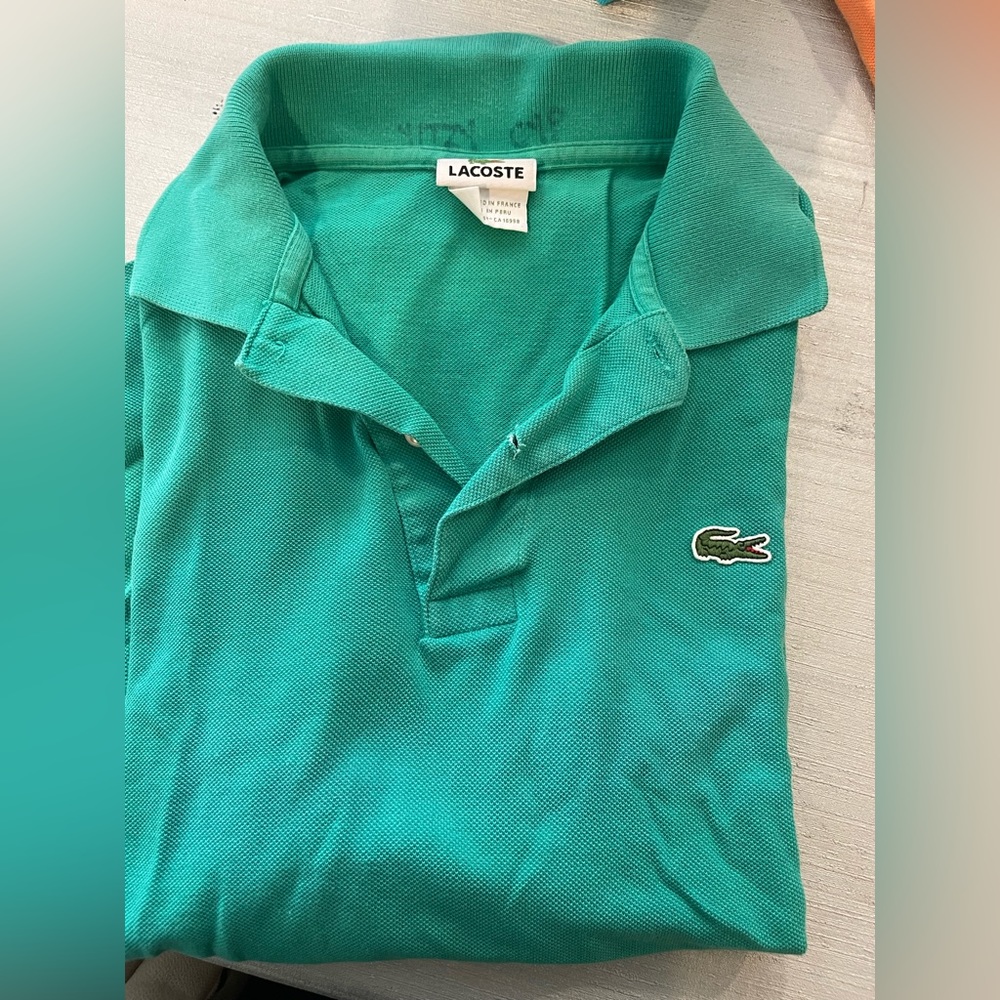 Men’s small Lacoste shirt